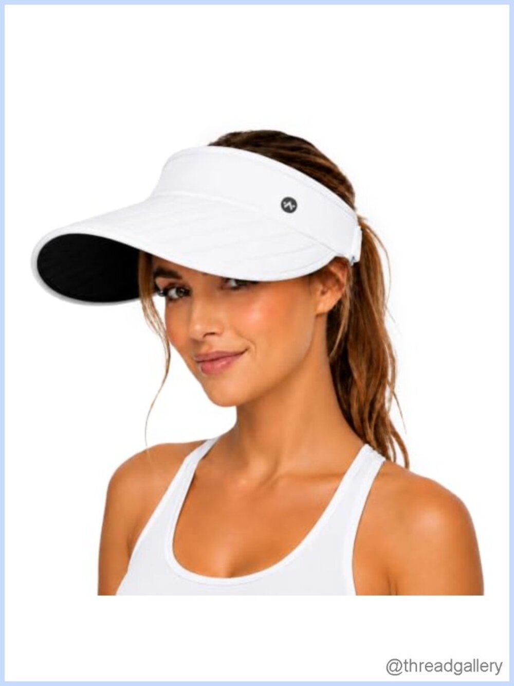 Wide Brim Sun Visor Hat Foldable Adjustable Outdoor Hat for Women